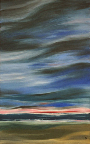 Bild: "Wintermeerchen" (Ölgemälde, 1995)